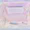 Cat ear pattern Trendy jelly sling bag metal chain single strap bag summe Kw