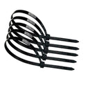 50pcs Nylon Plastic Zip Cable Ties with Self-Locking Zip Ties Assorted I0X0 A4M5