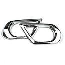 for Subaru forester SJ 2014 2015 2016 Chrome Front Fog Light Lamp Bumper Fo