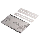 Guitar Measuring Tools Guitar String Height Gauge+Fret Polishing Protector  W4V7