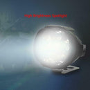 2pcs CNSUNNYLIGHT 1000LM Motorcycle 6LED Headlights Scooter Fog Spotlights A