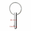 4 Pcs Quick Release Pin 1/4 inch, Full 316 Stainless Steel, Bimini Top Pin,