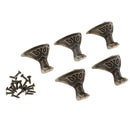 5 Pieces /Pack Zinc Alloy Furniture Legs Durable Feet Fit Cabinet Dresser