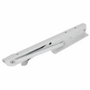 White Paint Metal Holder Bench Table Folding Shelf Bracket 29.5cmx15cm M9F9