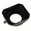 37mm Lens Hood Square for Nikon Canon Sony Panasonic Olympus  Camera Lenses