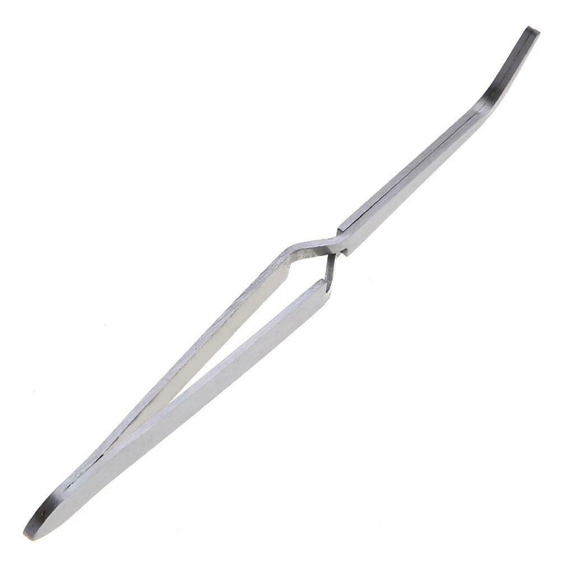 1pc Stainless Steel Nail Art Shaping Tweezer Clip for UV Gel Manicure Tool