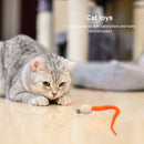 Cat Worms Wooden Ball with Bell Pet Kitten Interactive Teasing Playing Toys