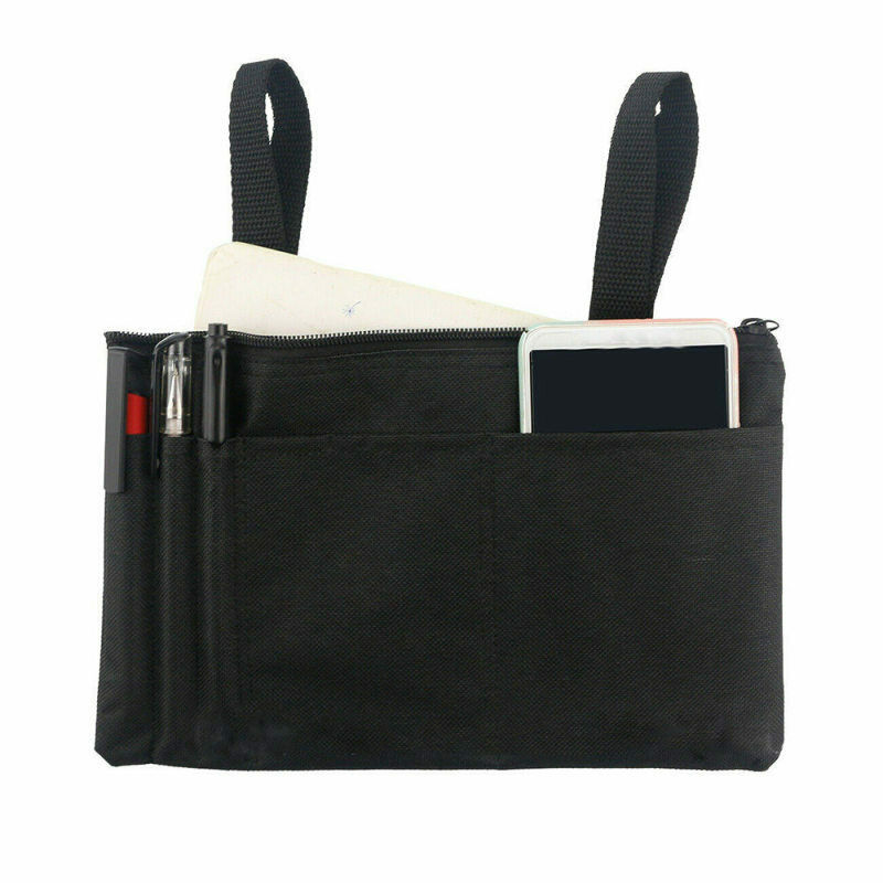 Adjustable Wheelchair/Mobility Scooter Armrest Hanging Handle Holder Si KCO