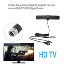 80 Miles Range Indoor Digital HD Amplified TV Linear Antenna Signal Booster