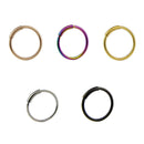 5PCS/Set Nose Ring Septum Ring Hoop Cartilage Tragus Helix Small Piercing St FT