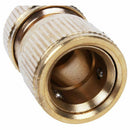 Brass Home Garden Car Washing Water Hose Pipe Plumbing Connector 1/2inch Go O8G8