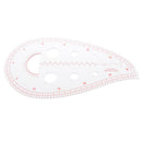 Plastic Sleeve Curve Ruler Drawing Template for Tailor Sewing Dressmaking