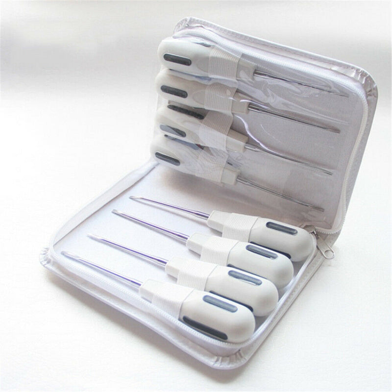 8Pcs Dental Extraction Root Minimally Invasive Tooth Extracting Forceps Tool Kit