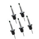 5 x Liquor Spirit Pourer Flow Wine Bottle Pour Spout Stopper Stainless