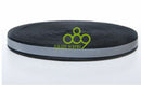 50M Black Reflective Fabric Tape Strip Edging Braid Trim Sew0.4"x164ft=10MMx50M