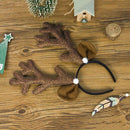 Christmas Reindeer Antlers Headband Hook for Adults Kid Gift Head Accessory A