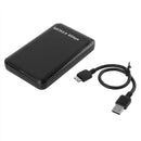 2.5 inch USB3.0 to SATA 3.0 HDD Hard Disk Drive External Case Box (Black) A