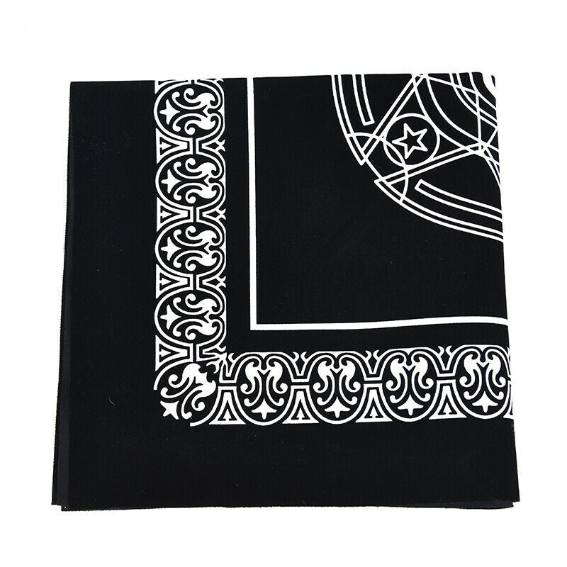 49x49cm Velvet Tarot Tablecloth Pentacle Board Game Divination Tarot TableclotOZ