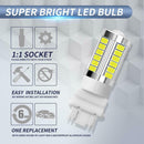 2pcs LED Light Bulbs 3157 33SMD 5730 3W 6000K 1200LM Car Brake Tail Driving Lamp