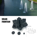 Mini Solar Fountain Solar Water Fountain Garden Pool Pond Outdoor Solar Pan