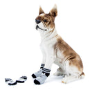 2Set Elastic Pet Puppy Socks Protect Pets Paw Non-slip Bottom Gifts Size S+L