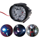 1Pc 6-LED White Motorcycle Car Headlight Spot Light DRL Driving Fog Lamp OZ