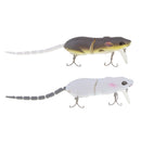 2pcs Plastic Hollow Body Mouse Fishing Lure Mice Bait Crankbaits 5.9''/15.5g