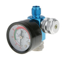 1/4" HVLP Spray  Air Regulator Pressure Gauge Control Automotive 0-140PSI/10Bar