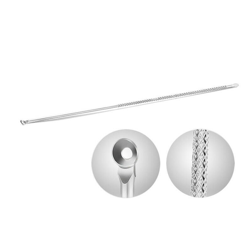 8PCS Ear Cleaning Health Care Tools Ear Wax Remover Cleaner Curette Kit Earpick