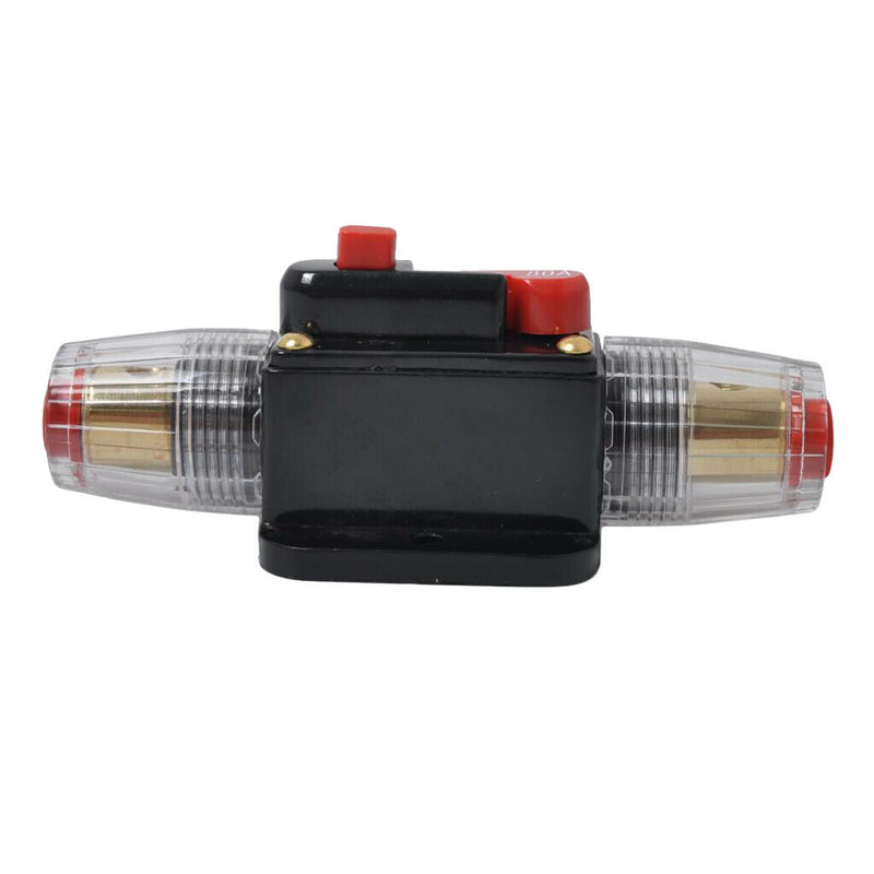 100A InLine DC Circuit Breaker Manual Reset Stereo/Audio Car/RV Fuse Holder