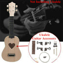 DIY 26'' Tenor Ukulele Uke Kit for Beginner Music Lovers Gift