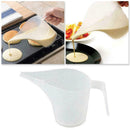 Tip Mouth Plastic Measuring Cup Graduated Surface Cooking Kitchen Tool Bake G9N9