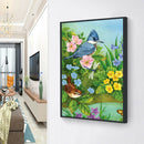 5D DIY Diamond Painting Kit Birds Full Round Drill Handicrafts Art (B3298)