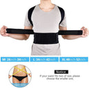 Back Posture Corrector Shoulder Lumbar Brace Spine Support Belt Adjustable