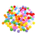100pcs 40mm Colorful Felt Pompom Balls for Christmas Crafts Embellishments