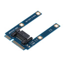 mSATA to SATA Hard Disk Converter Card Supports Full&Half height Riser