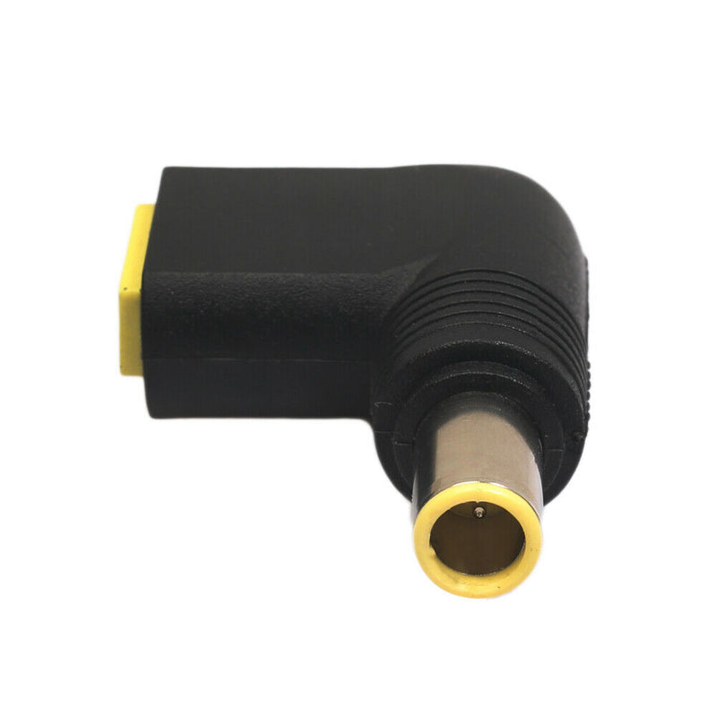 Square Female to 7.9x5.5mm Male DC Power Plug Connector for Lenovo Laptop