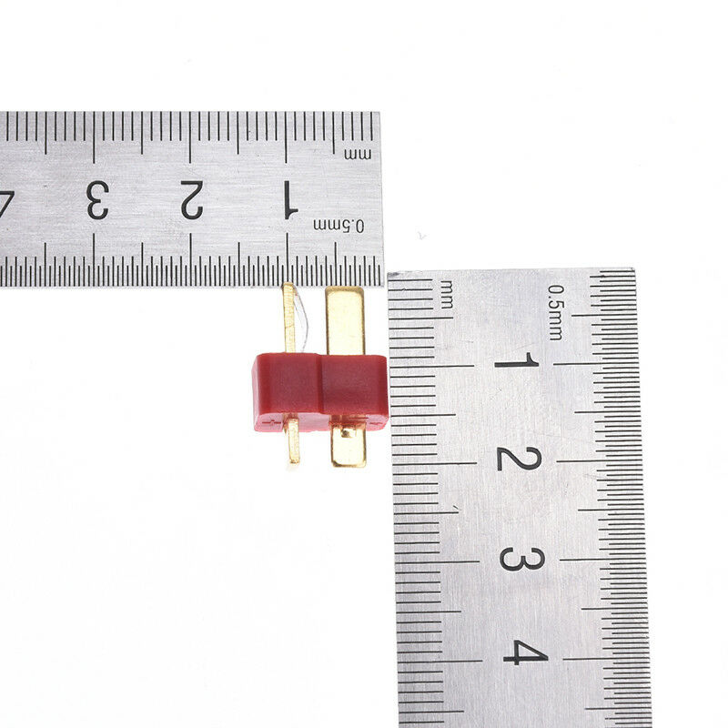 10pairs/20pcs t plug male & female deans connectors style for rc lipo battery M&