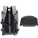 15.6Inch Anti Theft Laptop Backpack Security Lock Oxford Usb Charge Large B
