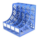 Magazine Holder Rack 4 Grid Desktop Sorter Storage Organizer Rack for Paper File