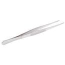 Hospital Home Stainless Steel Straight Tweezers Forceps Handy Tool 9.6" Lon