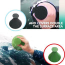 Magical Car Windshield Ice Scraper Cone Shaped Snow Remover Funnel (Blue)