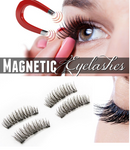 4x Magnetic Eyelashes Handmade Reusable Triple Magnet False Eye Lashes Extension