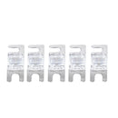 10pcs 80A+60A High Quality Nickel Plated Car Audio Mini ANL Type Blade Fuse