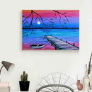 5D DIY Full Drill Diamond Painting Scenery Cross Stitch Mosaic Kits (W463)