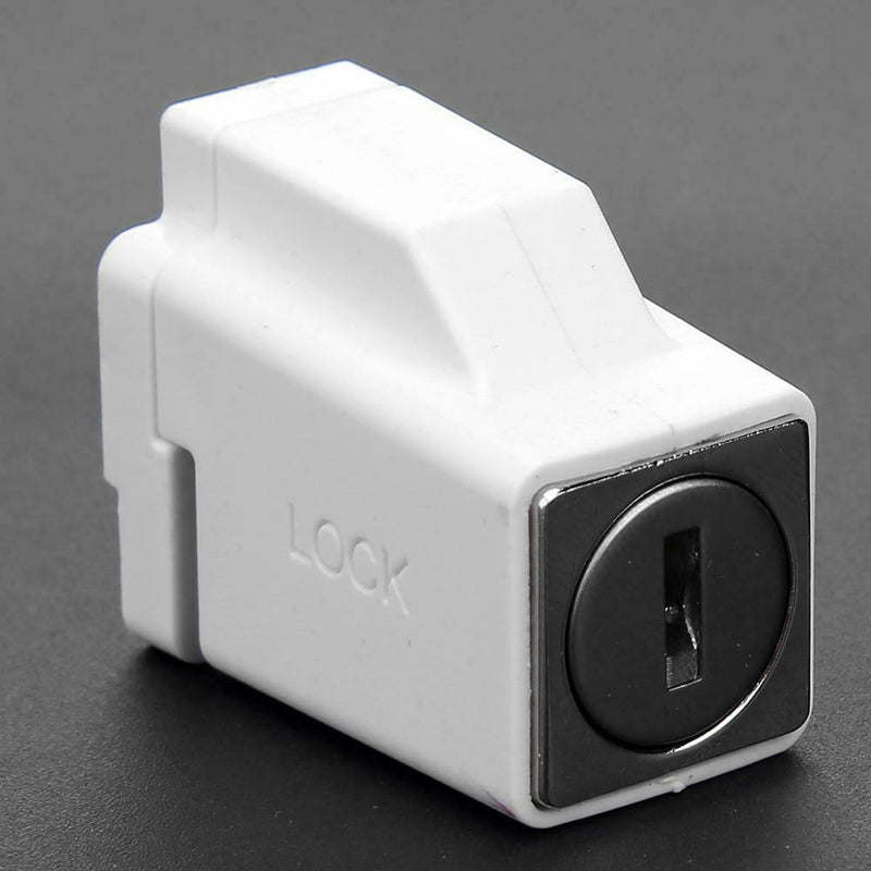 Aluminum Alloy Children Safety Sliding Window Restrictor Lock with 2 Keys