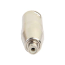 5pcs Metal XLR 3 Pin Male to RCA Female Audio Jack Adapter Plug Connector