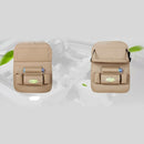 Car Leather Seat Cover Back Multi-Function Folding Storage Bag Dining Rack