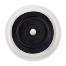 Food Waste Stopper Spin Lock Sink Drain Strainer 3.1" Dia White Black Plast H5S3