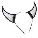 Devil Ox Horn Hair Hoop Halloween Party Nightclub Headband Hairband Headwe3C